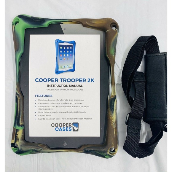 Cooper Trooper 2K Rugged Case for Acer Iconia Tab 10 A3-A30 | Tough Bumper Prote - Picture 9 of 11